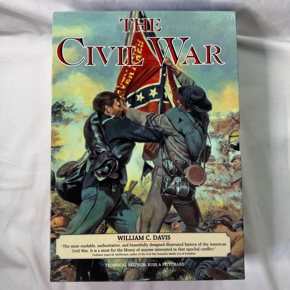 Rebels & Yankees The Civil War 3-Book Boxed Set William C Davis History Books
